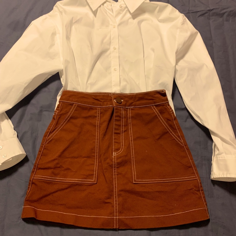 zara skirt